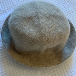 NWOT Betmar New York Womens Bucket Hat Angora Rabbit Hair  Vintage